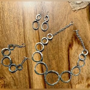 Silver Jewelry Set